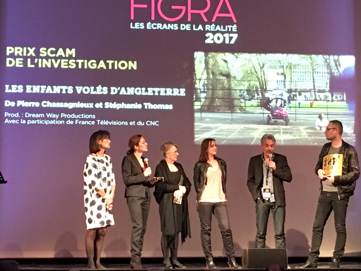 Prix Scam de l’investigation au FIGRA 2017 : « Les enfants volés d’Angleterre »